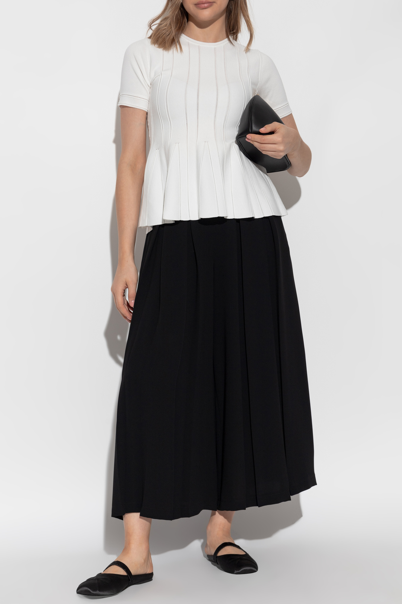 【送料&関税込】Max Mara White ette Opache Top White Top 